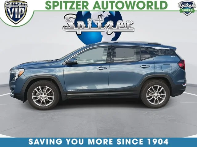 Used 2024 Blue GMC SLT image 6