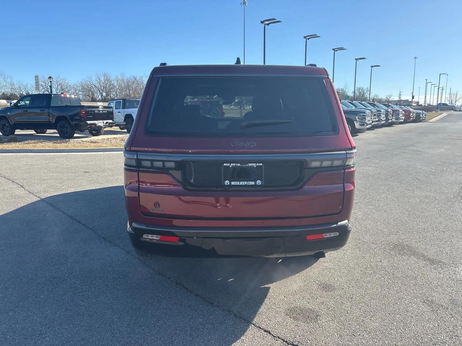 New 2026 Velvet Red Pearlcoat Jeep Limited Reserve image 8
