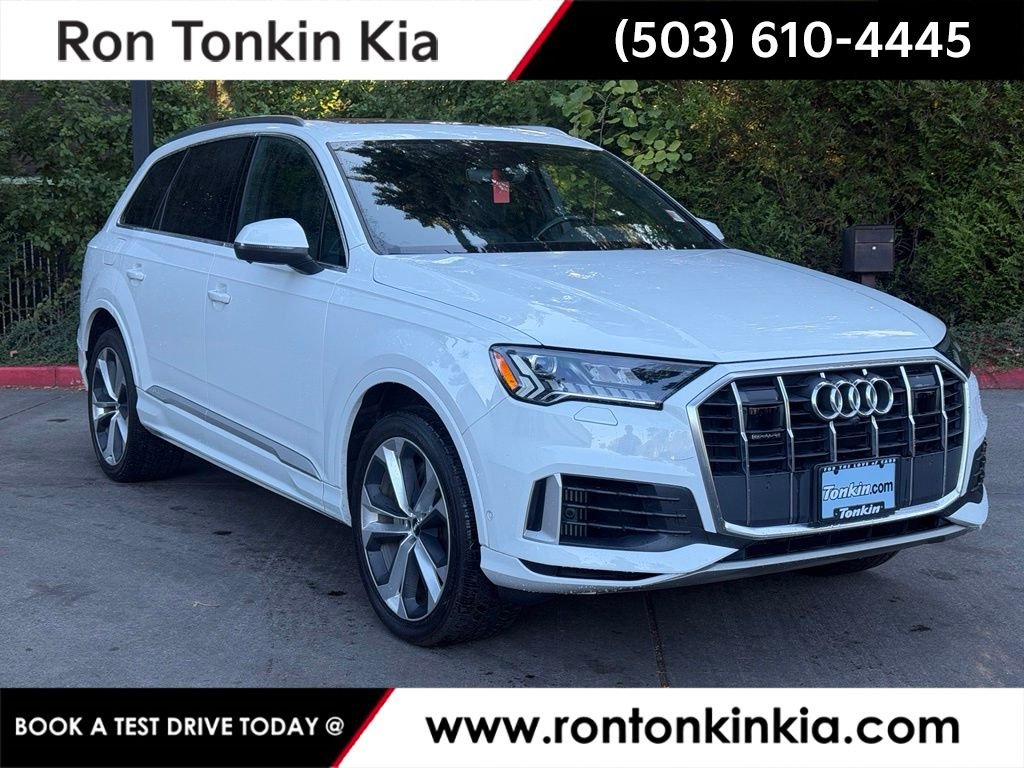 Used 2020 Glacier White Audi 55 Premium Plus image 1