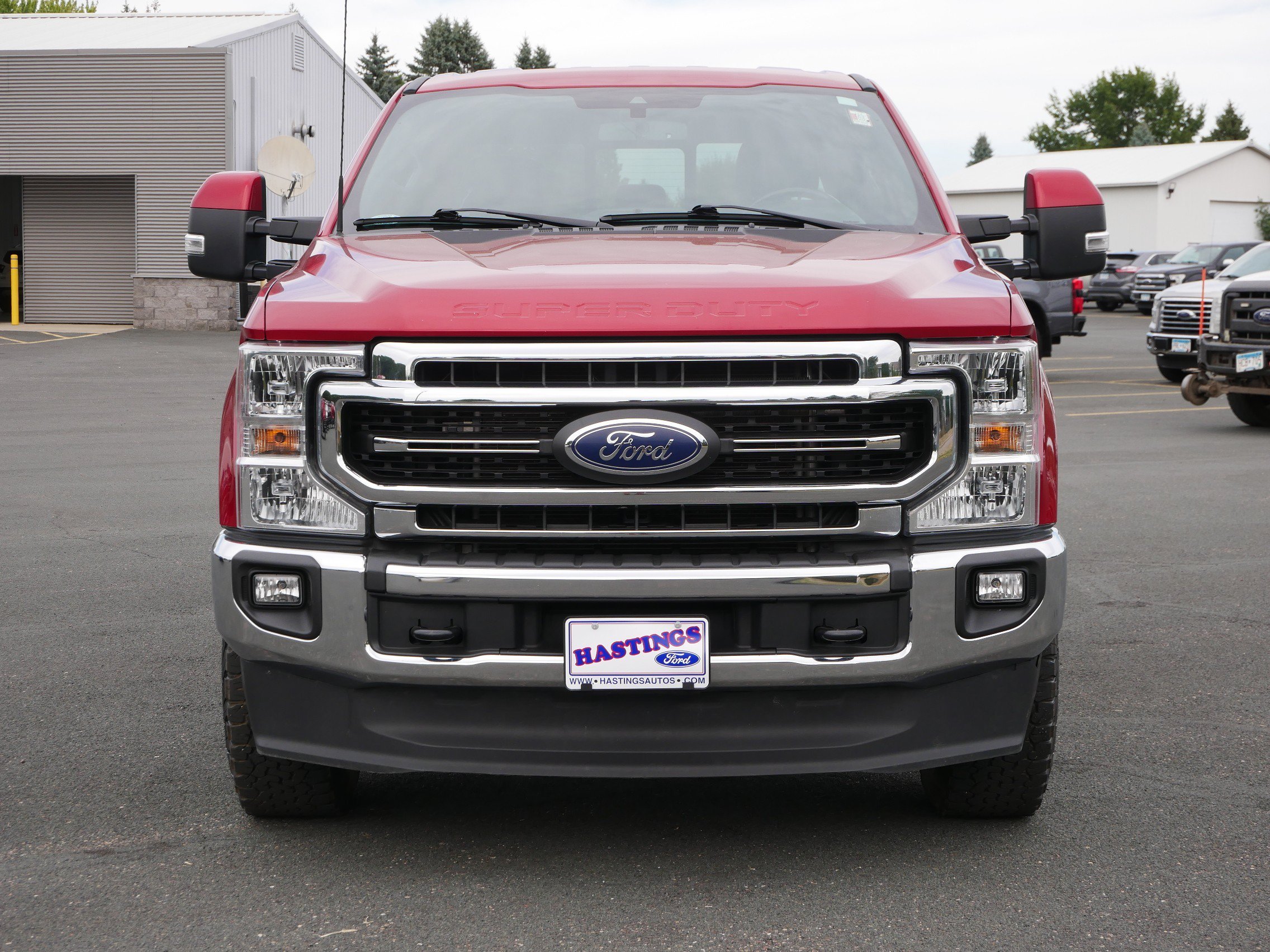 Used 2022 Red Ford LARIAT image 8