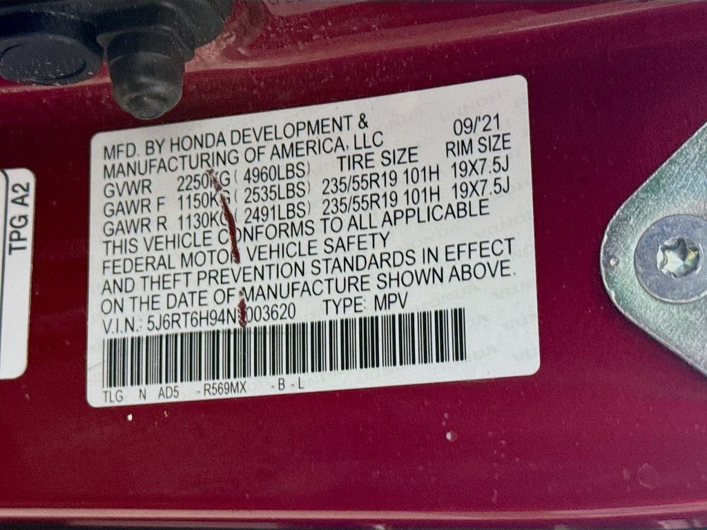 2022 Honda CR-V Touring - Photo 32