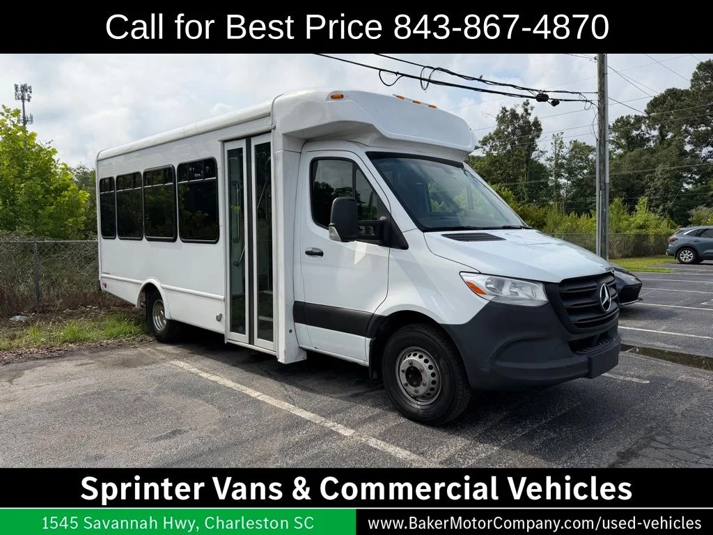 Used 2022 Arctic White Mercedes-Benz 15 Passenger image 1