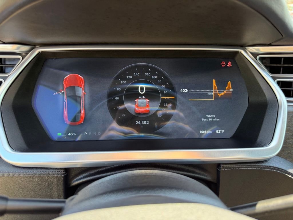 Used 2013 Red Tesla Performance image 19