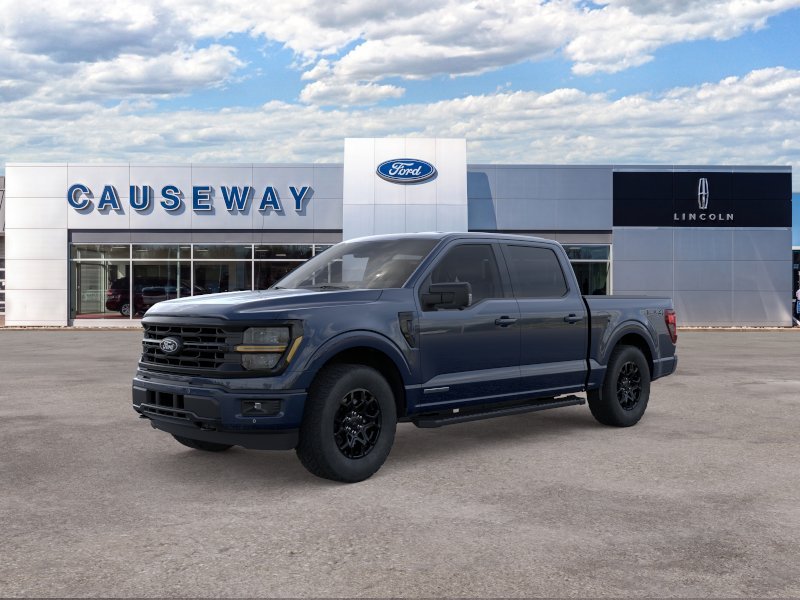 New 2026 Antimatter Blue Metallic Ford XLT image 1