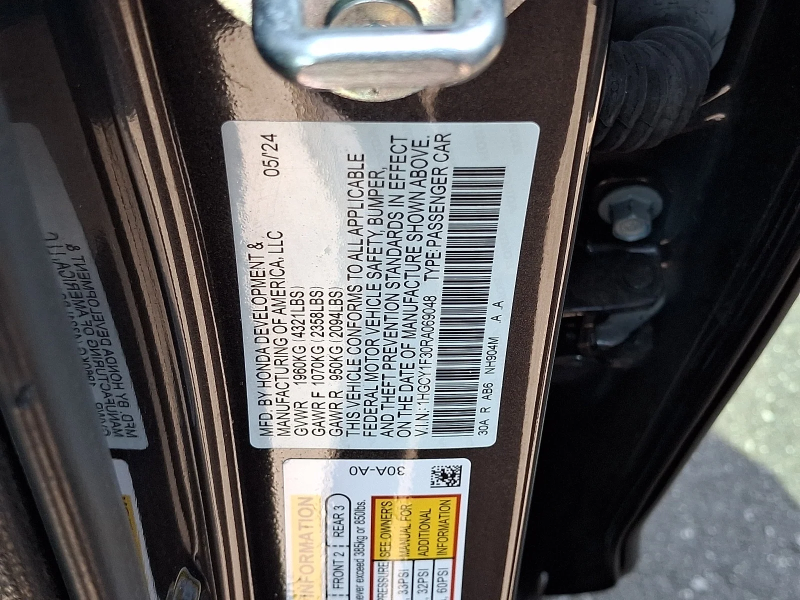 2024 Honda Accord EX - Photo 26