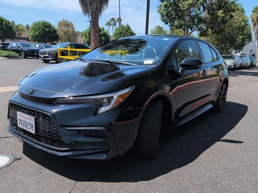 Used 2026 Black Toyota SE image 3