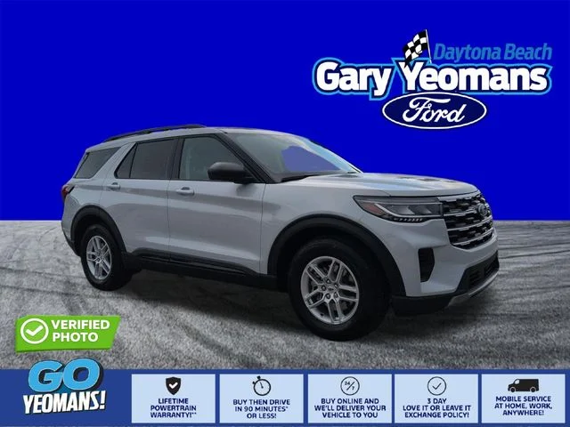 New 2026 Space White Metallic Ford Active image 1