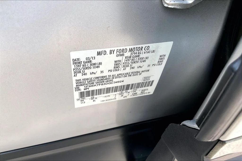 Used 2013 Silver Ford Limited image 16
