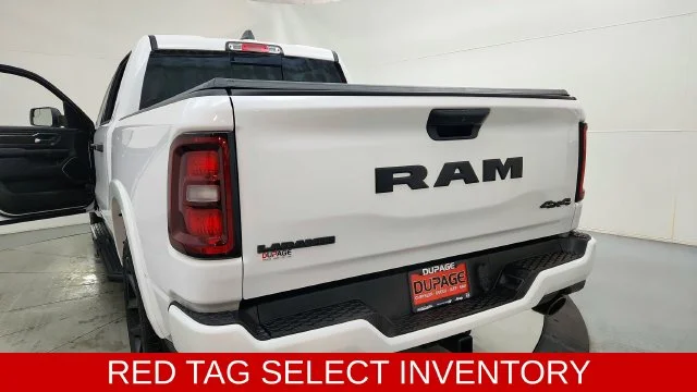 New 2026 Bright White Clear-Coat Exterior Paint RAM Laramie image 17