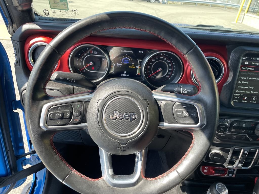 Used 2022 Blue Jeep Rubicon image 16