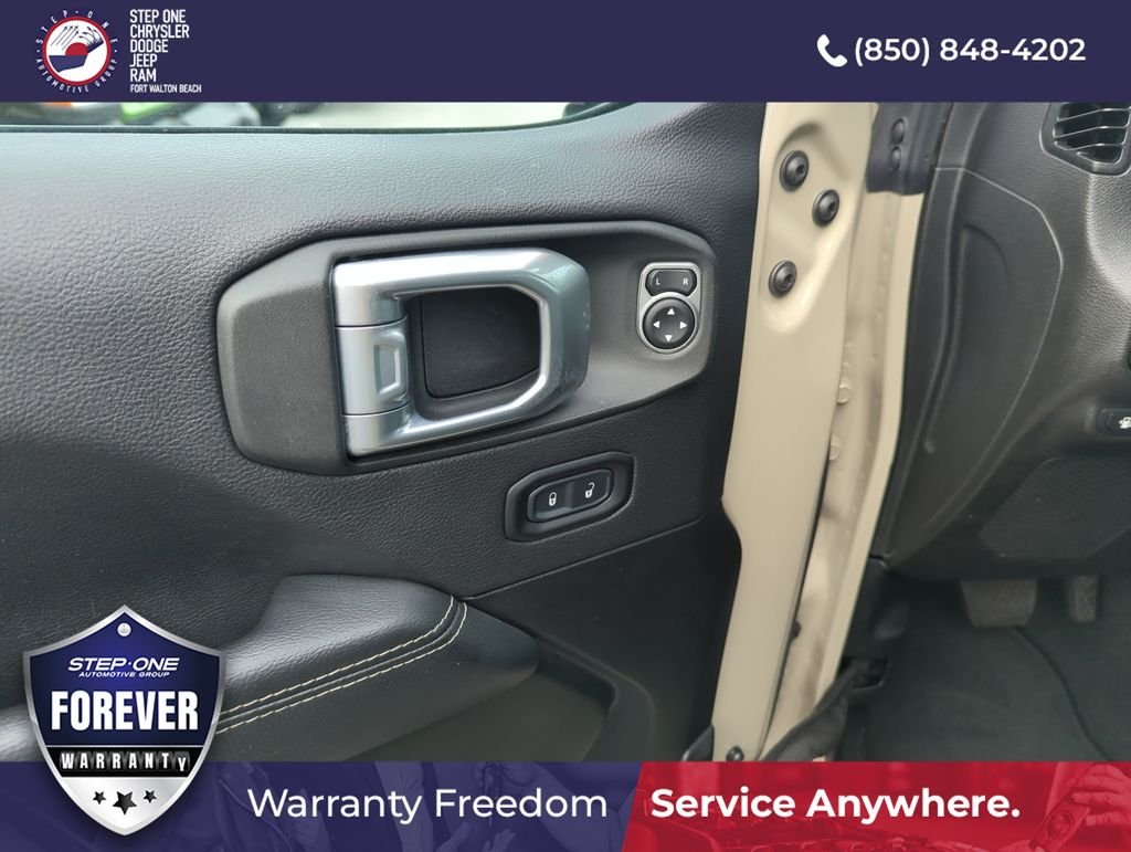Used 2022 Beige Jeep Unlimited Sahara 4xe image 18