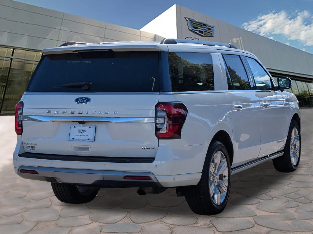 Used 2024 White Metallic Ford Platinum image 6