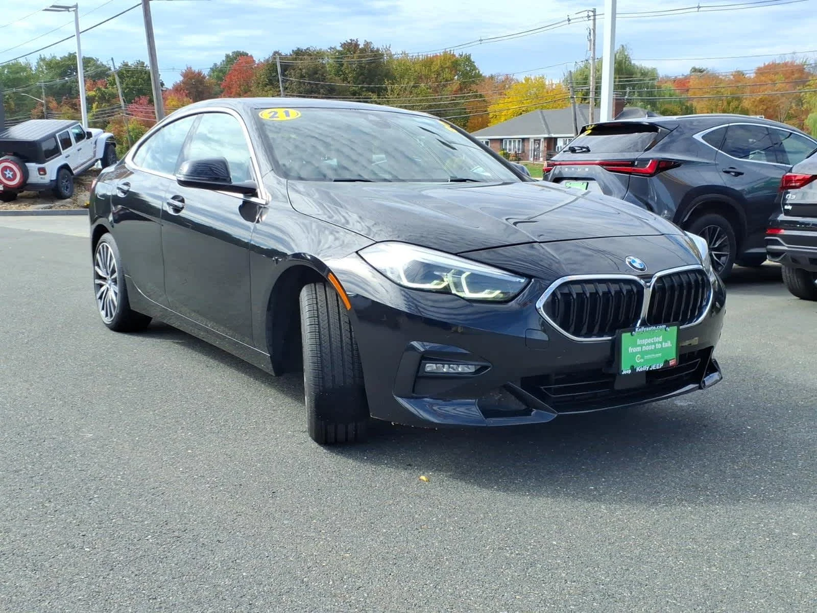 Certified Used 2021 Black Sapphire Metallic BMW 228i xDrive image 5