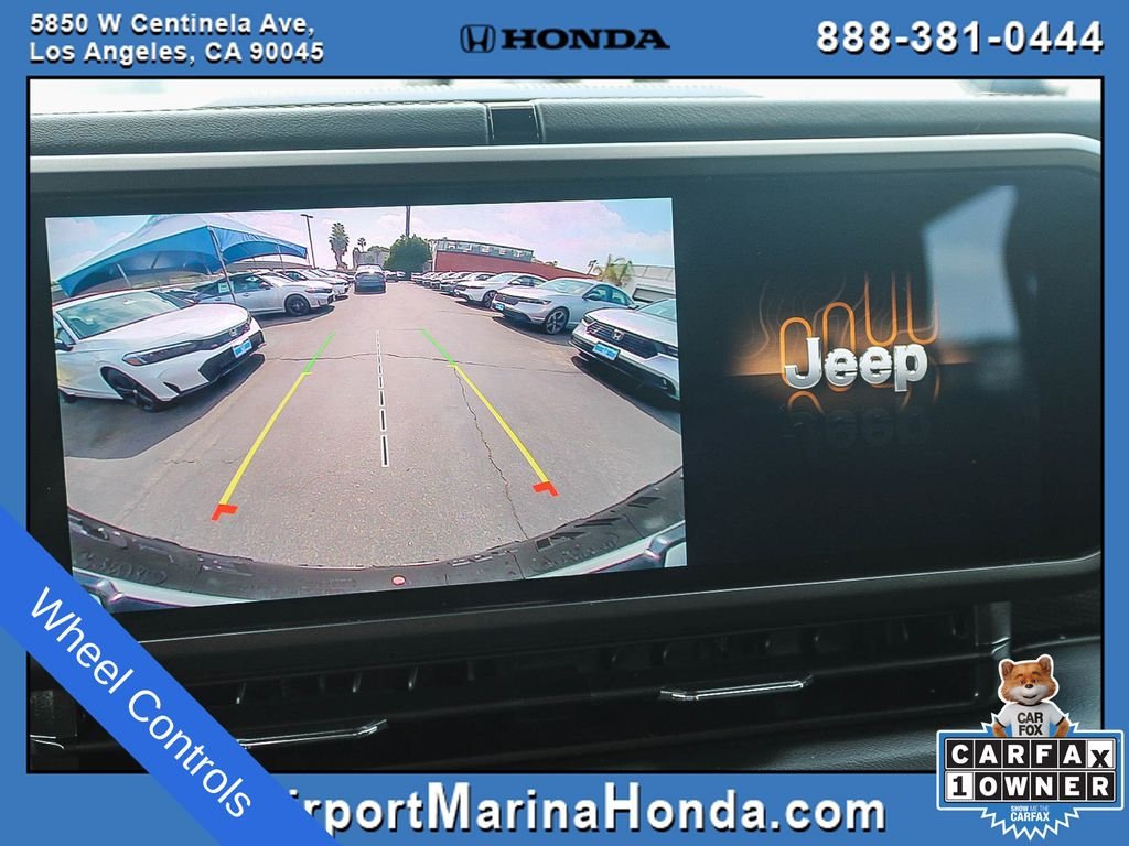 Used 2025 Red Clearcoat Jeep Rubicon image 8