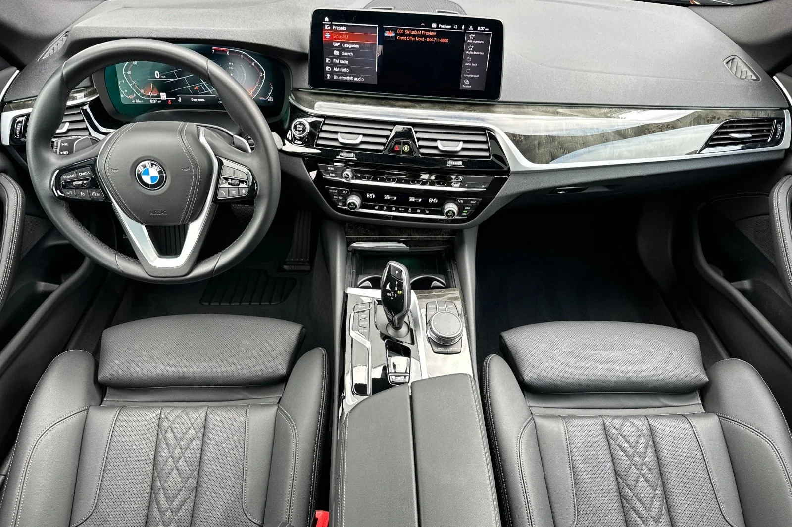 Used 2023 Black Sapphire Metallic BMW 530i image 12