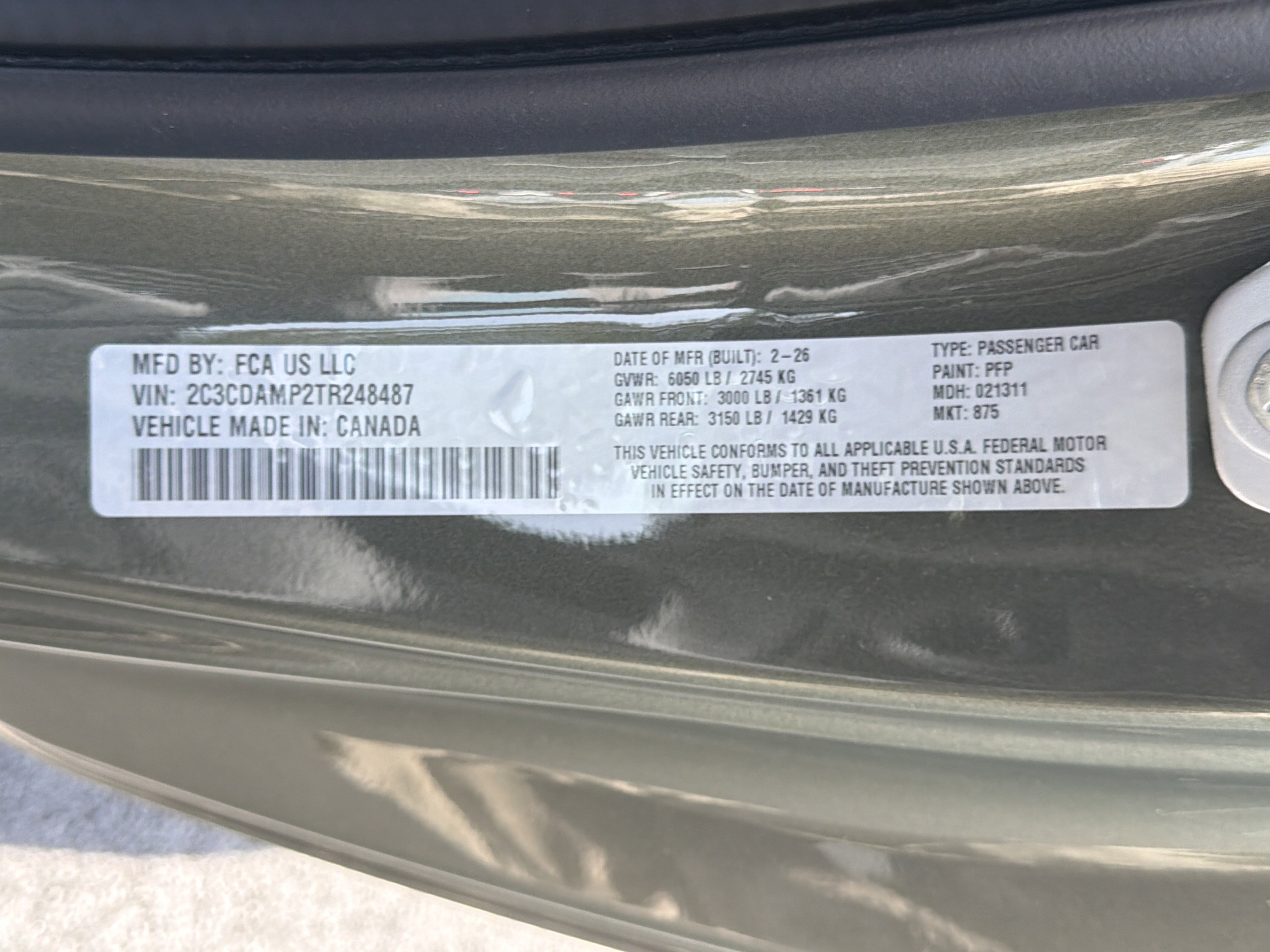 New 2026 Green Machine Exterior Paint Dodge Scat Pack image 33