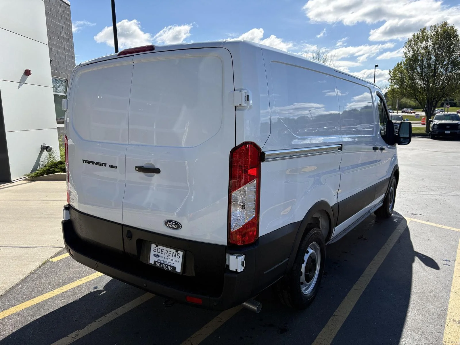New 2026 Oxford White Ford Cargo Van image 6