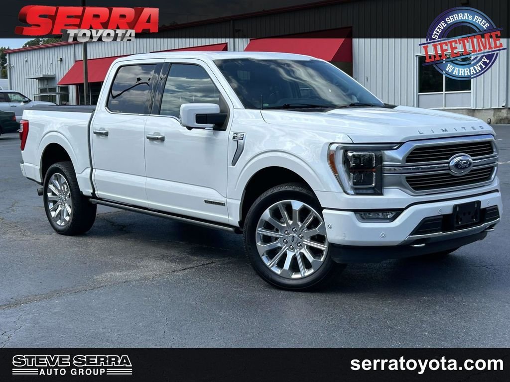Used 2021 White Ford Limited image 1