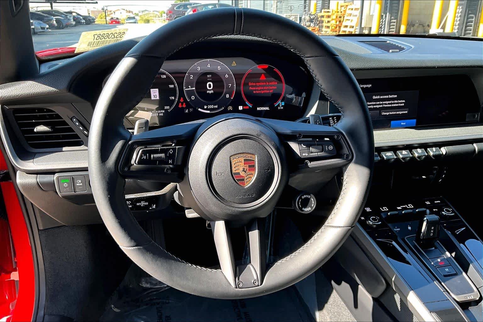 Used 2025 Guards Red Porsche Carrera image 15