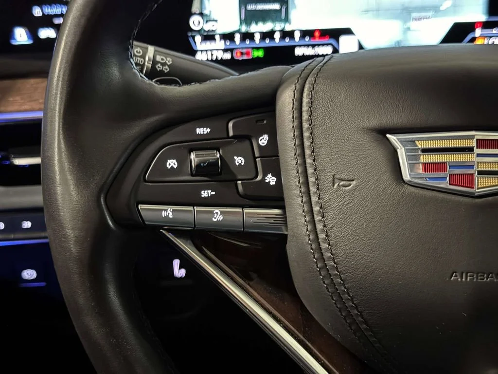Certified Used 2023 Dark Moon Blue Metallic Cadillac Sport Platinum image 14