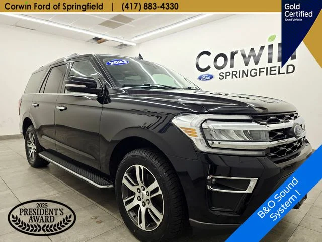 Used 2023 Agate Black Metallic Ford Limited image 7