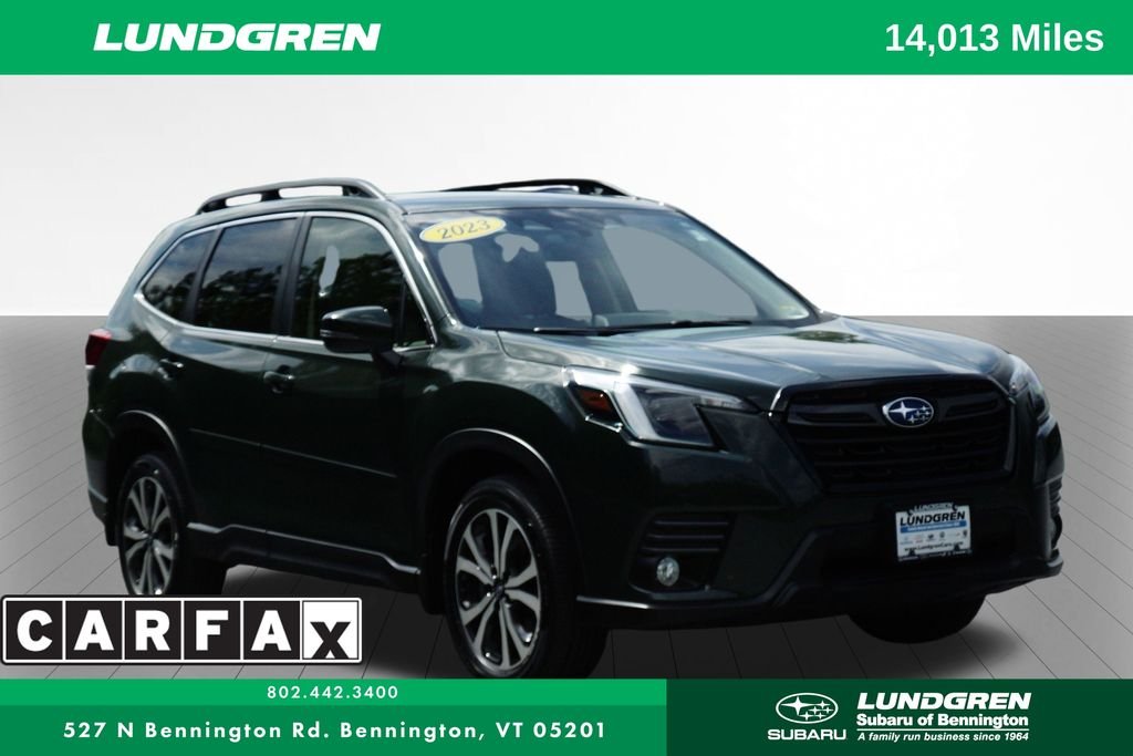 Used 2023 Green Subaru Limited image 1