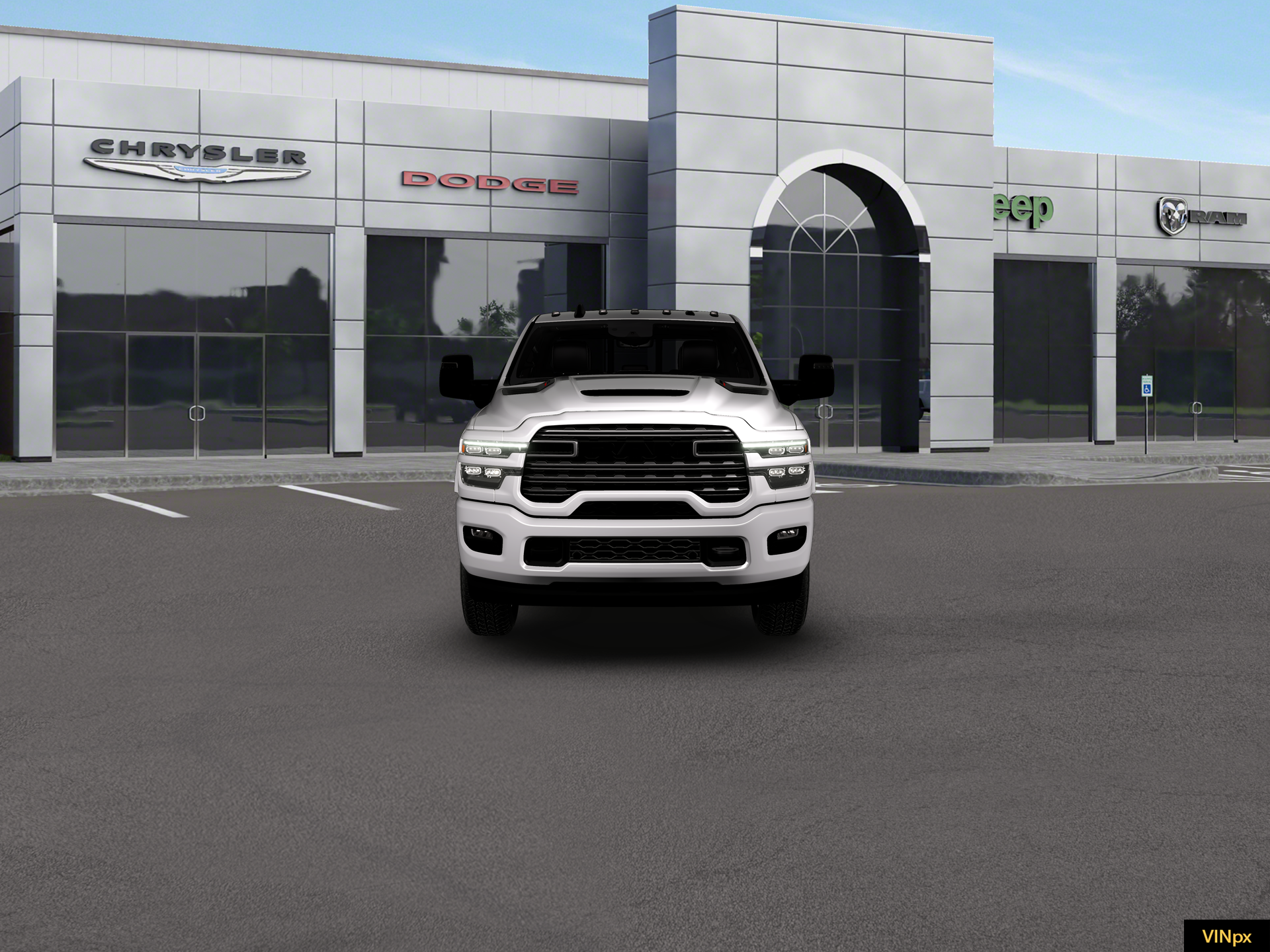 New 2026 Bright White Clearcoat RAM Limited image 12