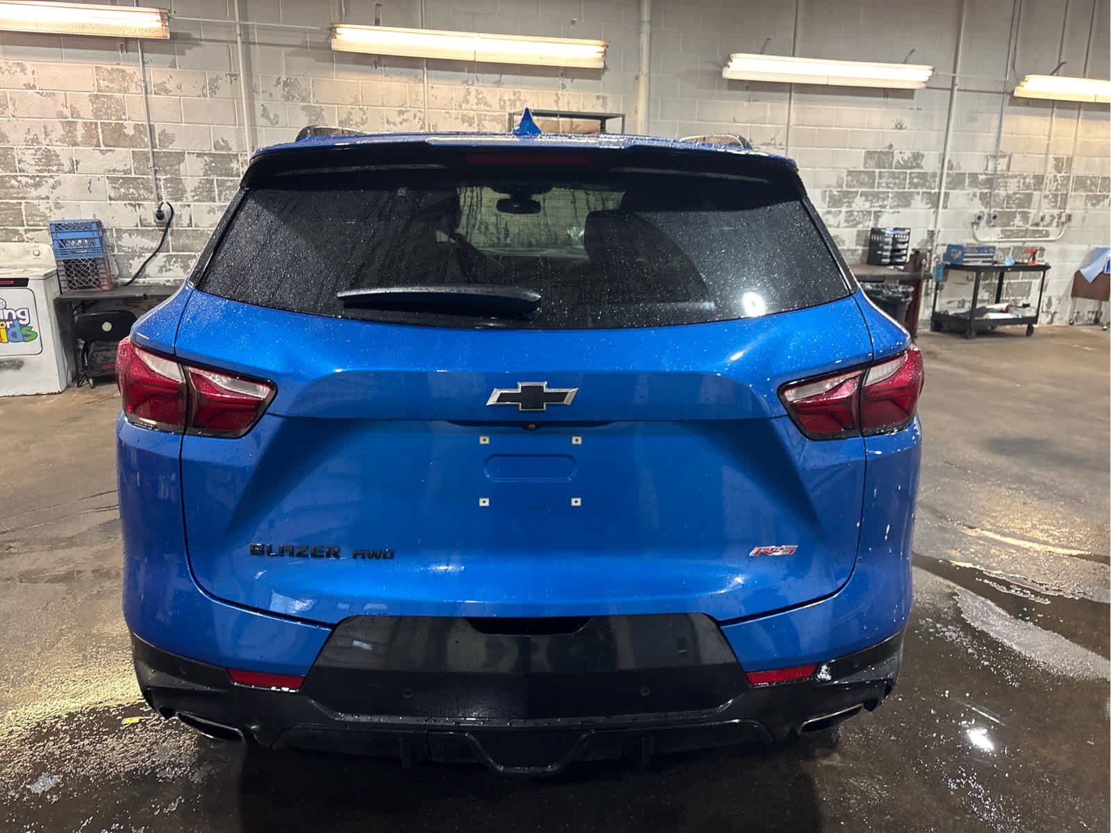 Used 2021 Bright Blue Metallic Chevrolet RS image 5