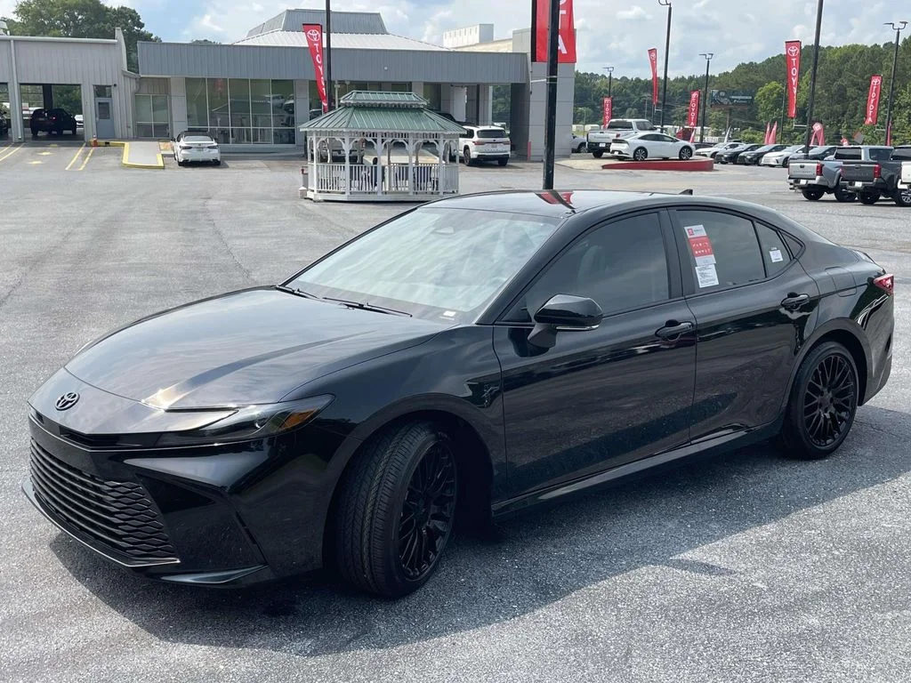 Used 2026 Midnight Black Metallic Toyota LE image 7