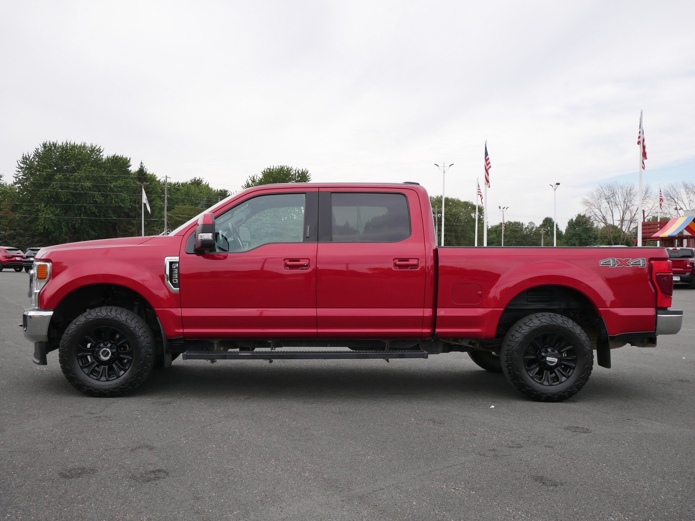 Used 2022 Red Ford LARIAT image 2