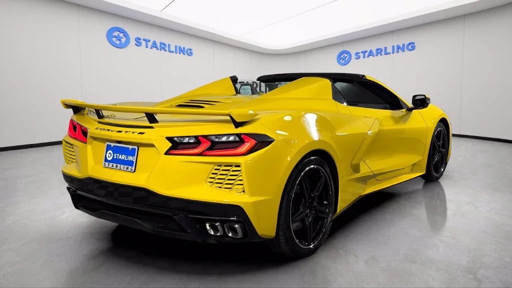 Used 2025 Competition Yellow Tintcoat Metallic Chevrolet 2LT image 8