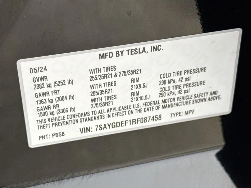 Used 2024 Black Tesla Performance image 32