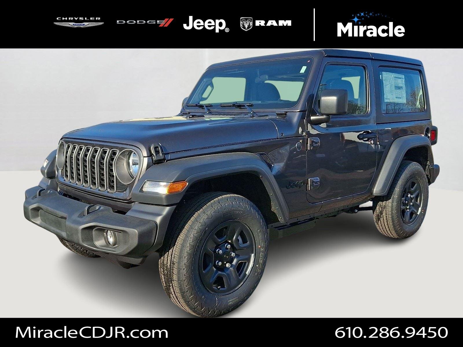 New 2026 Granite Crystal Metallic Clear-Coat Exterior Paint Jeep Sport image 1