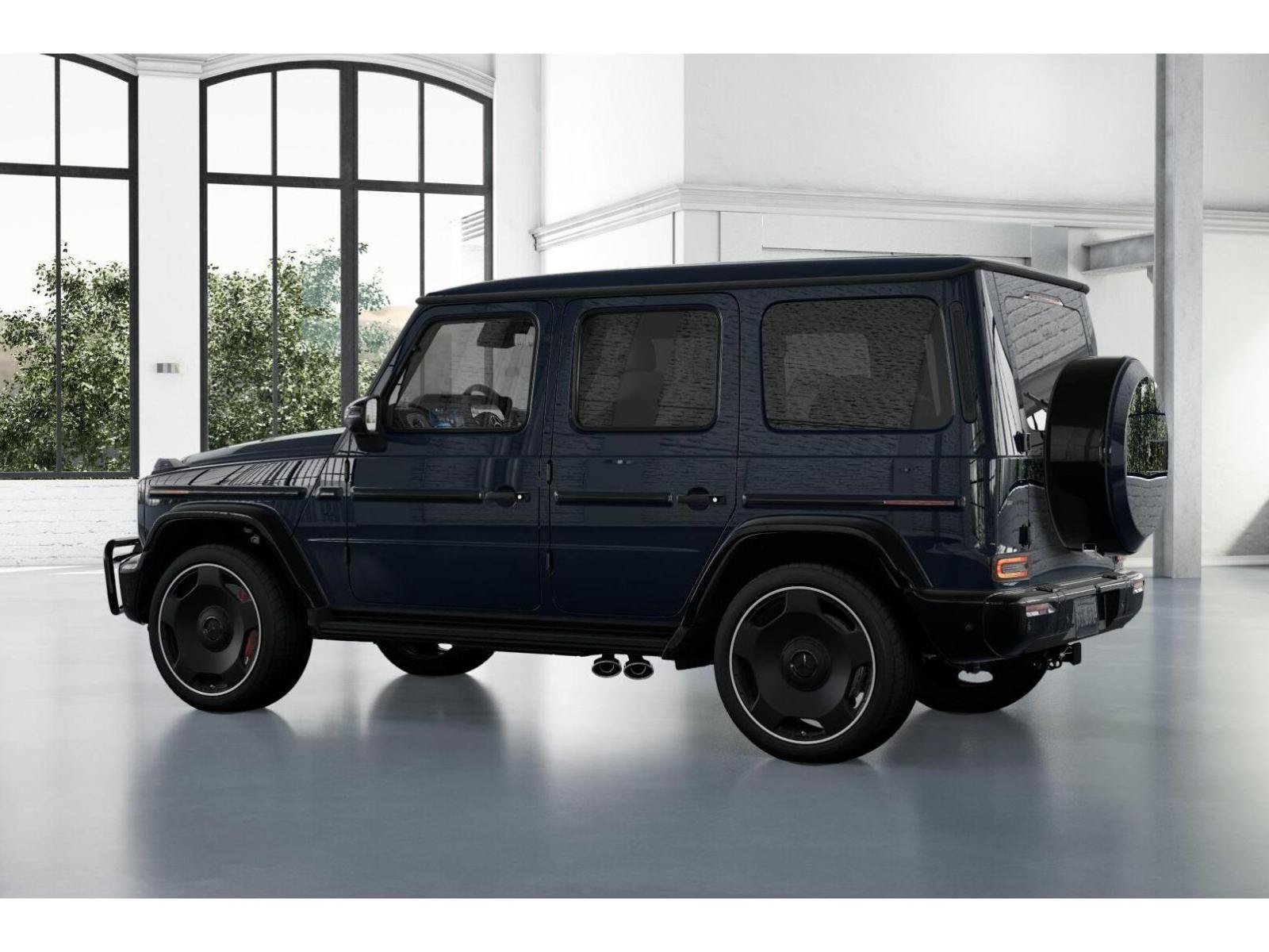 New 2027 MANUFAKTUR Dark Blue Non-Metallic Mercedes-Benz AMG® G 63 SUV image 44
