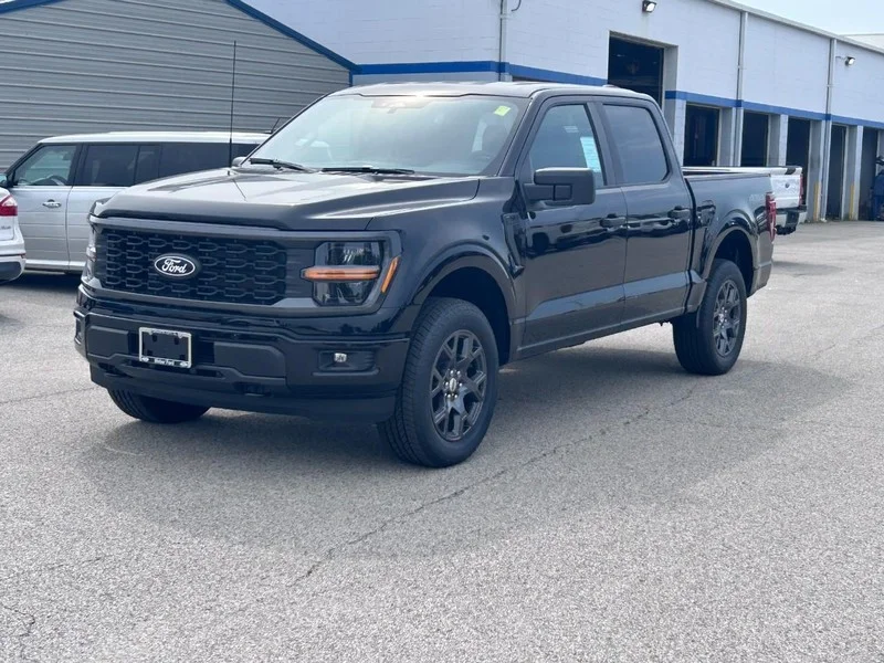 New 2026 Agate Black Metallic Ford STX 4WD SuperCrew 5.5