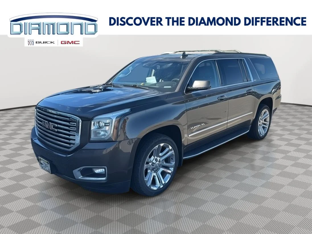 Used 2019 SMOKEY QUARTZ METALLIC GMC SLT image 1