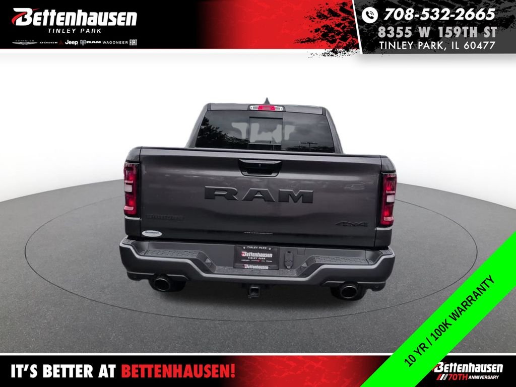 New 2026 Granite Crystal Metallic Clear-Coat Exterior Paint RAM Big Horn image 7