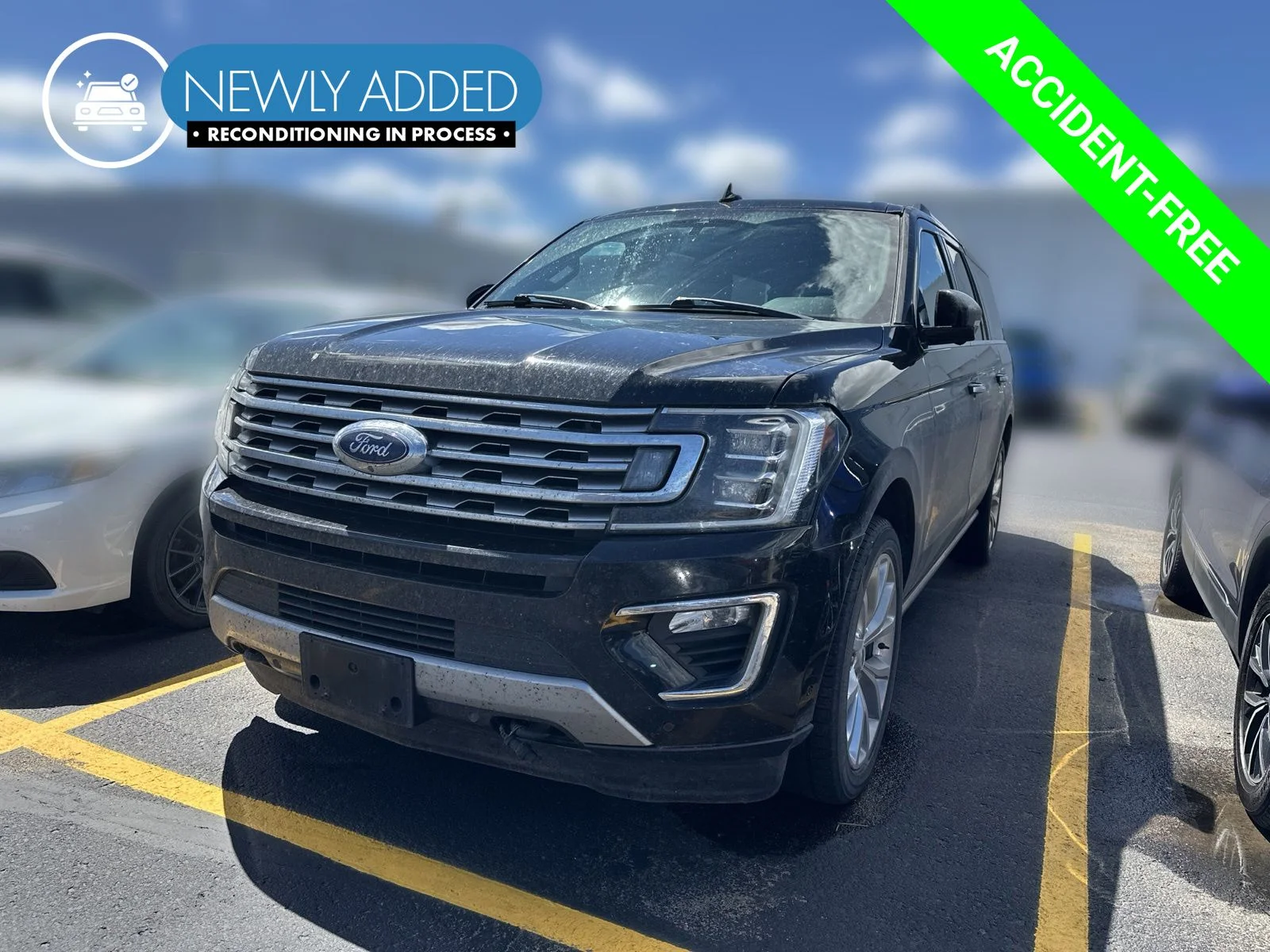 Used 2018 Black Ford Limited image 1