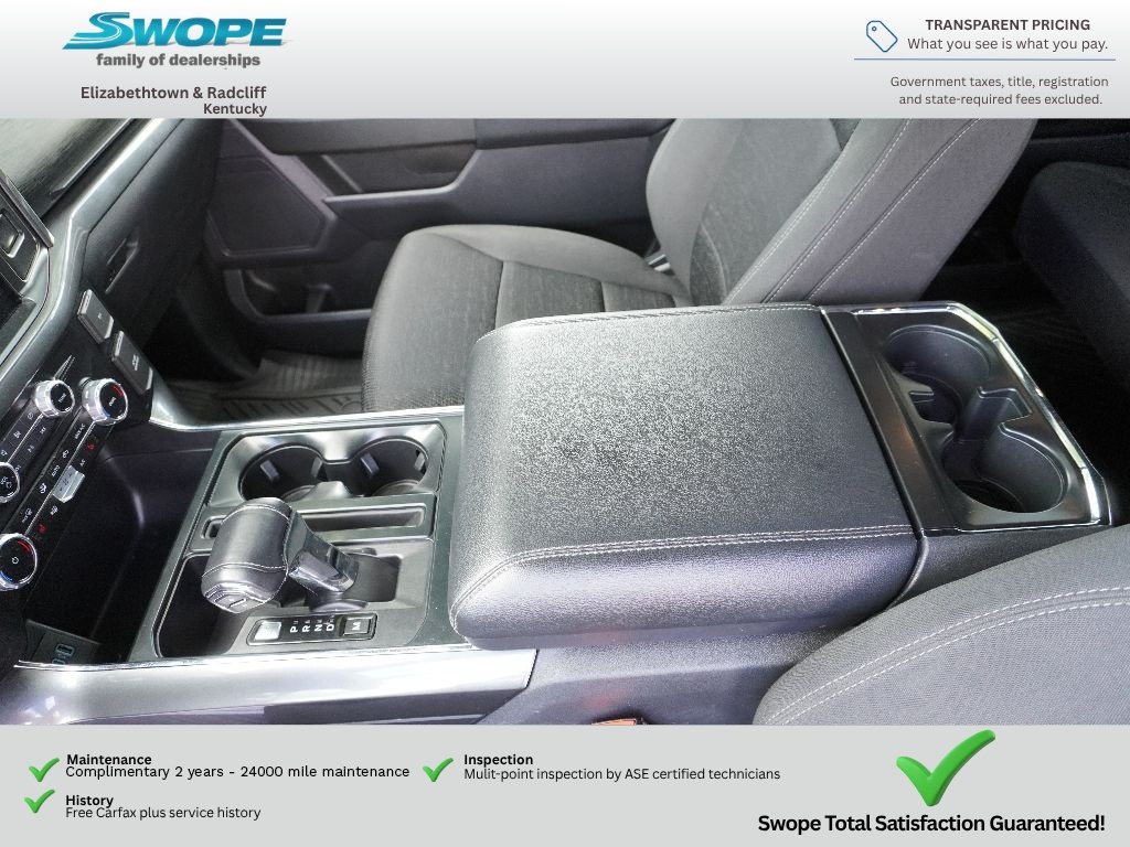 Used 2023 ICONIC SILVER METALLIC Ford XLT image 26