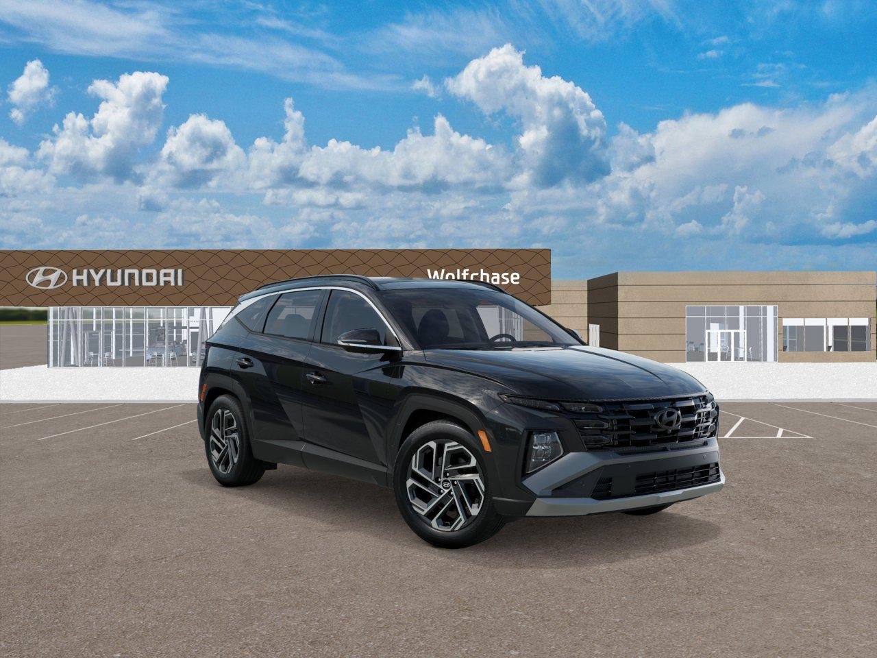 New 2026 Phantom Black Hyundai Limited AWD image 2