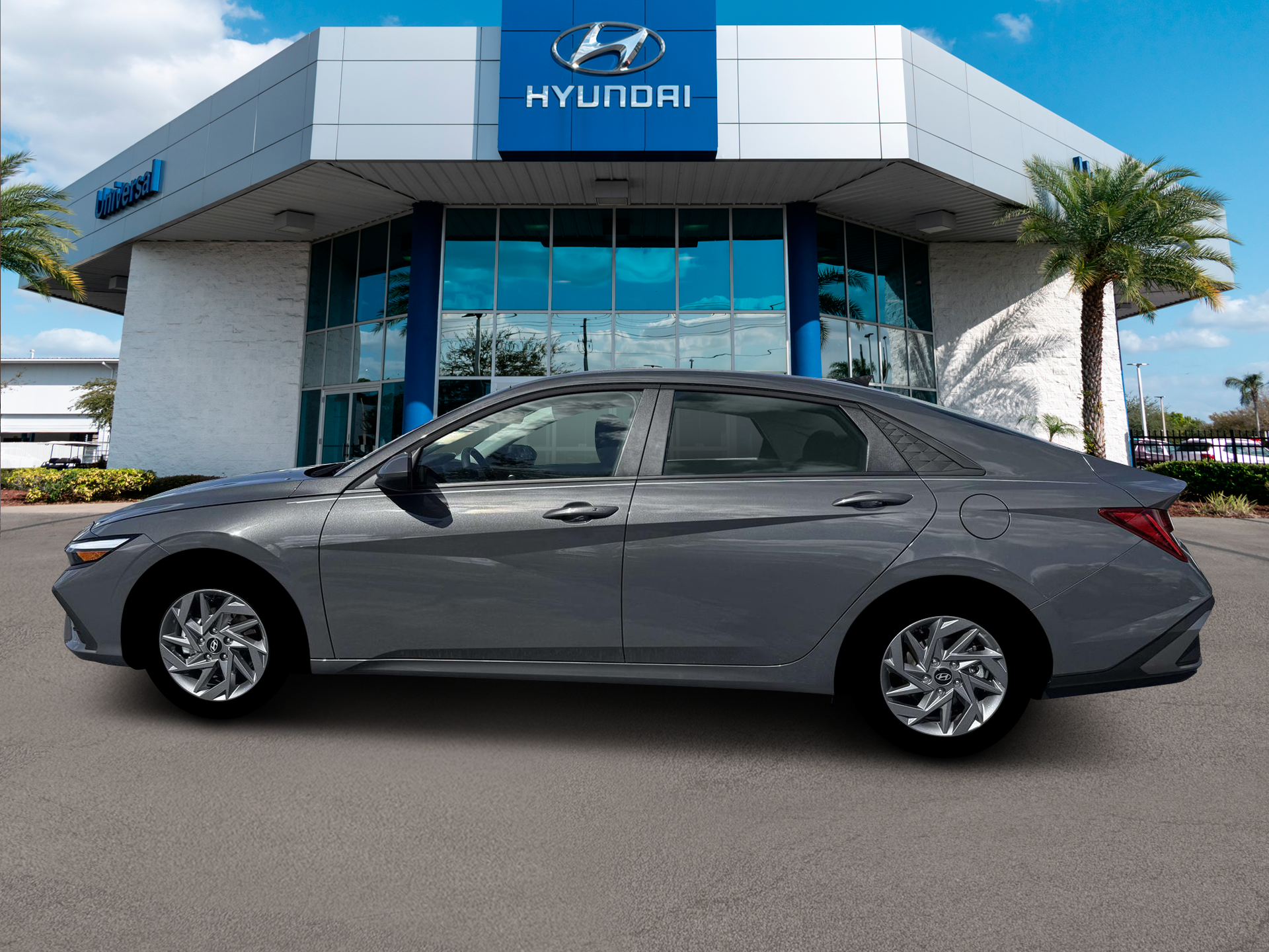 New 2026 Gray Hyundai Blue image 3
