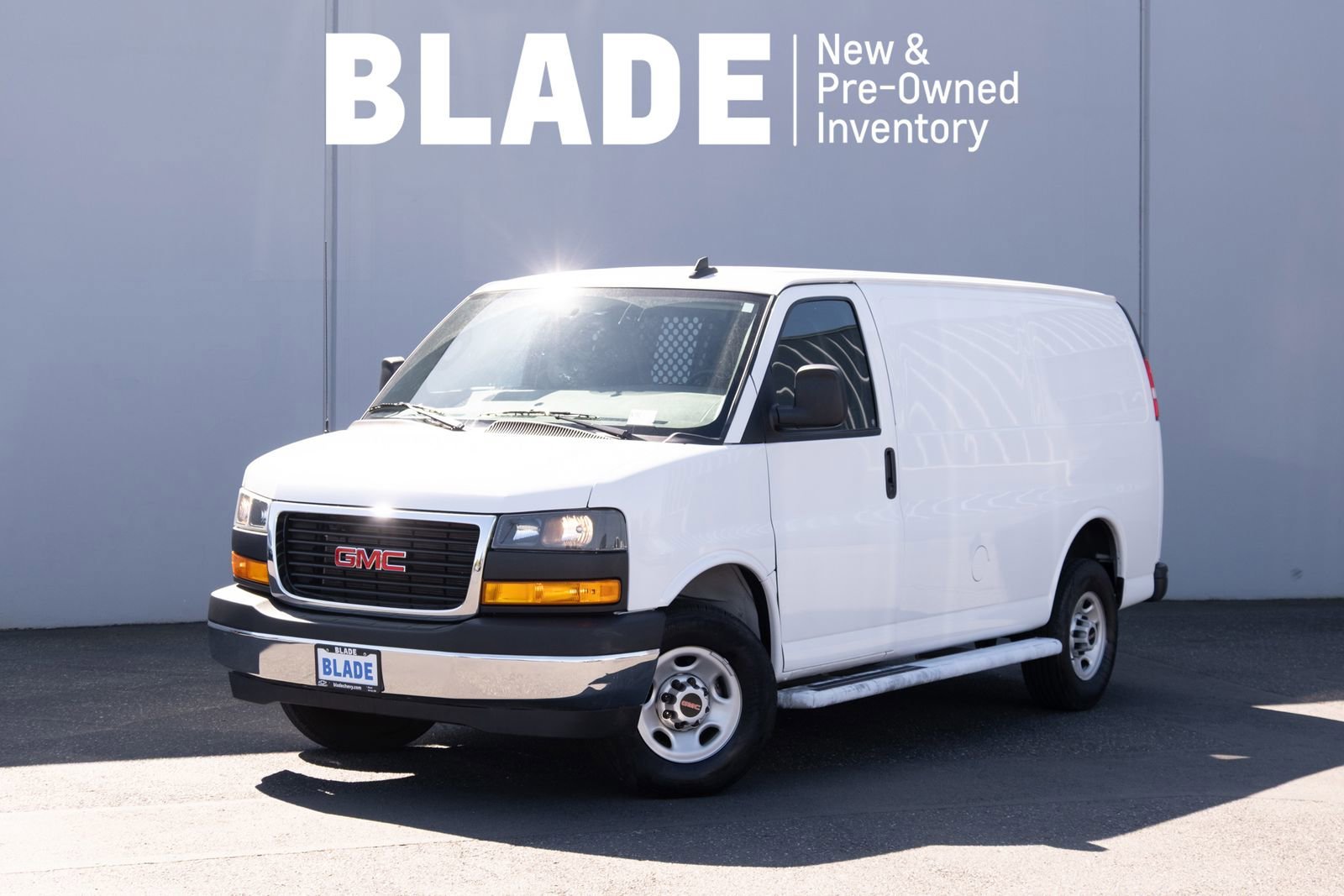 Summit White 2023 GMC Savana Cargo 2500 RWD Van Rear-Wheel Drive