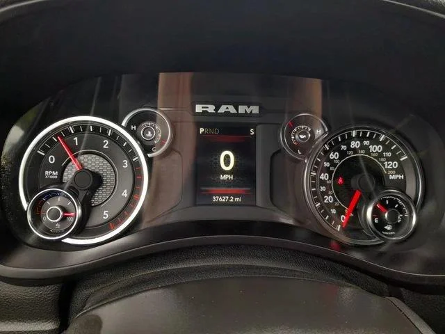 Used 2024 Flame Red Clearcoat Ram Tradesman image 12