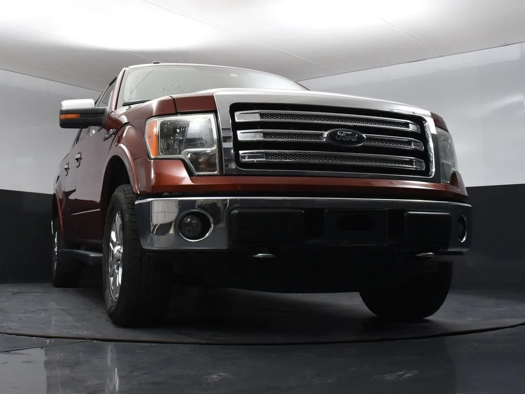 Used 2014 Orange Ford Lariat image 8