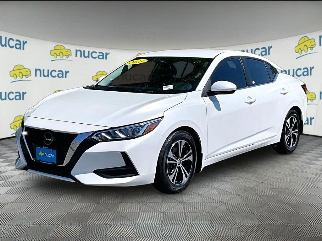 Used 2023 White Nissan SV image 3