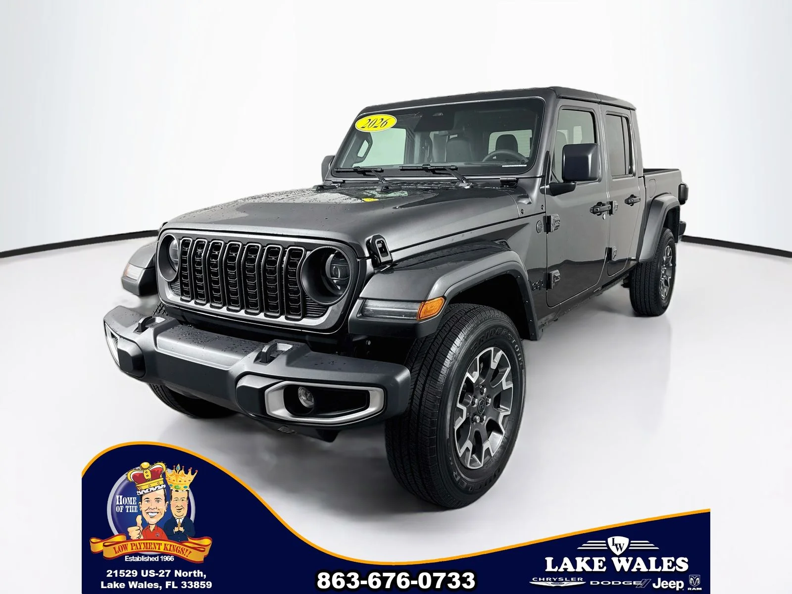 New 2026 Granite Crystal Metallic Clearcoat Jeep  image 3