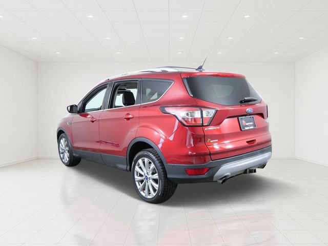 Certified Used 2018 Red Ford Titanium image 4