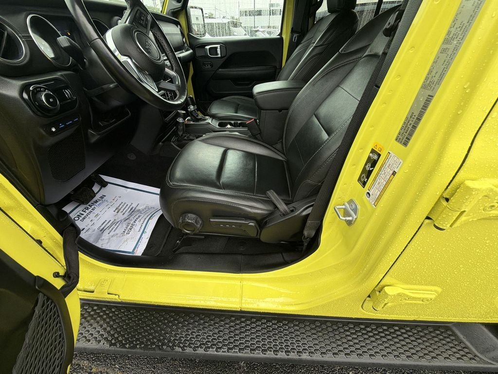 Used 2023 Yellow Jeep Sahara 4xe image 12