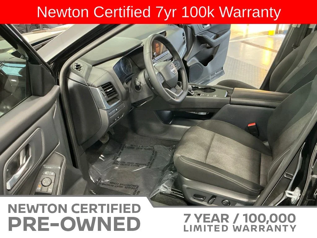 Certified Used 2025 Super Black Nissan SV image 7