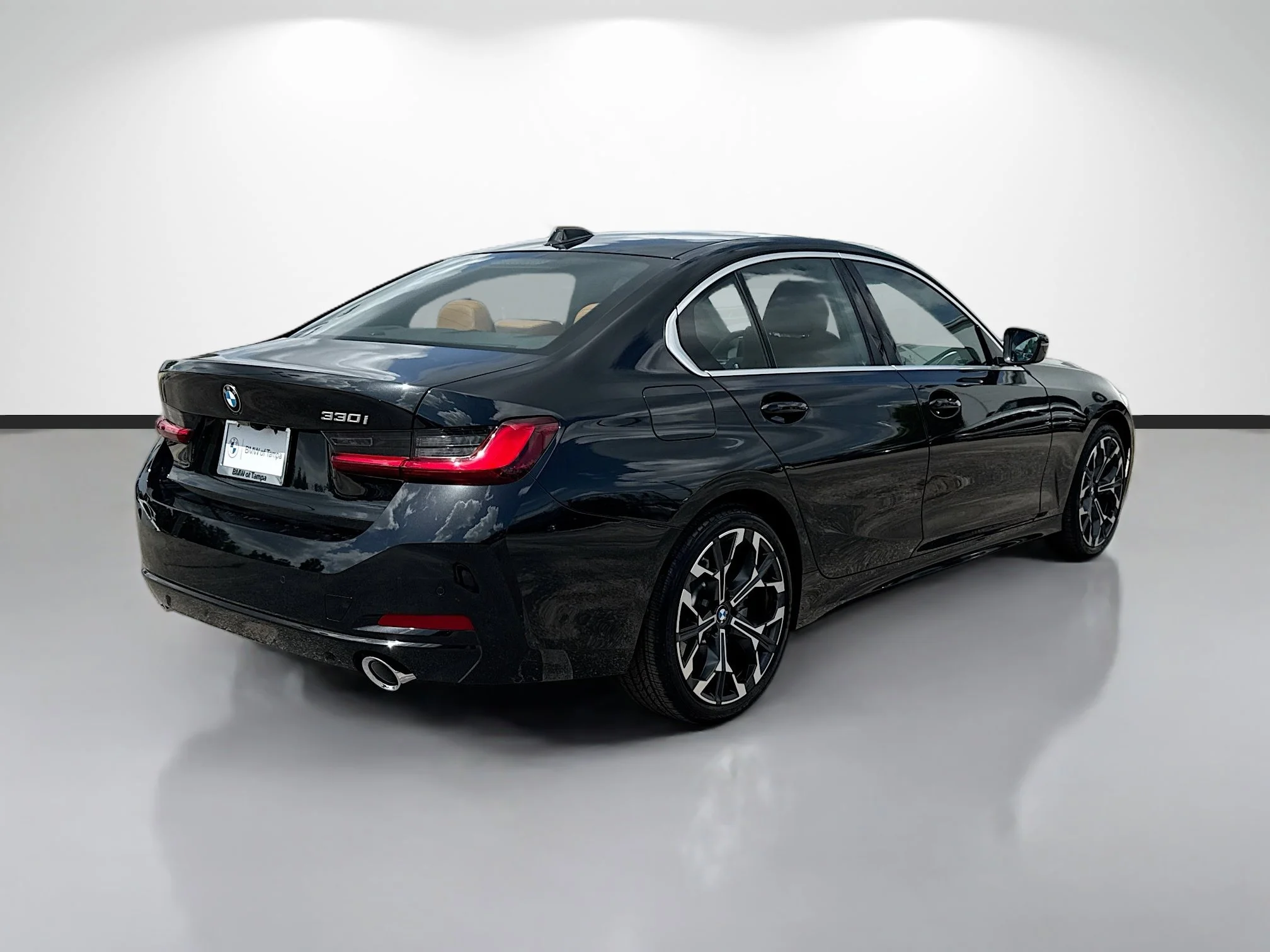 New 2026 Black Sapphire Metallic BMW 330i NA image 3